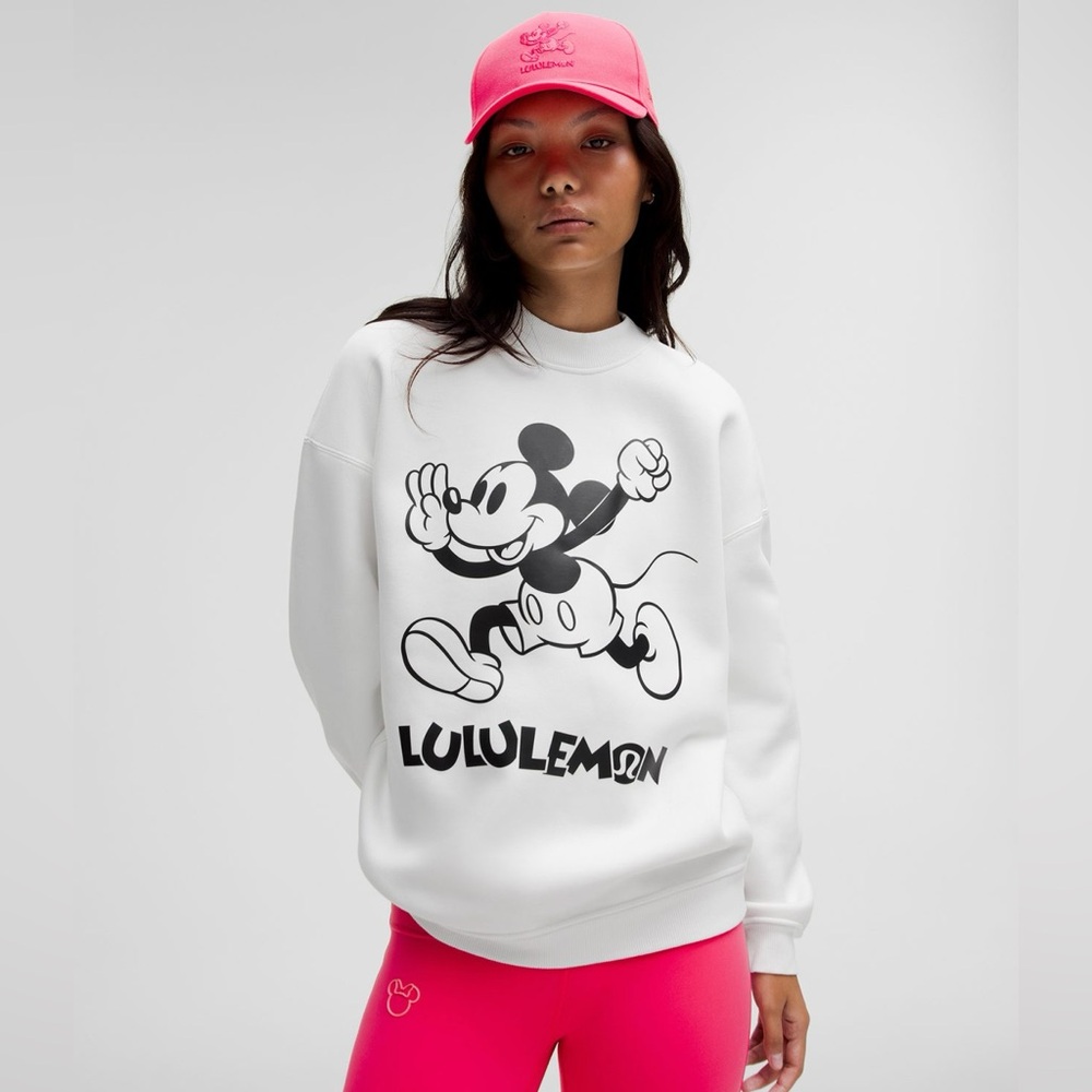 LULULEMON X DISNEY HEAVYWEIGHT FLEECE CREW